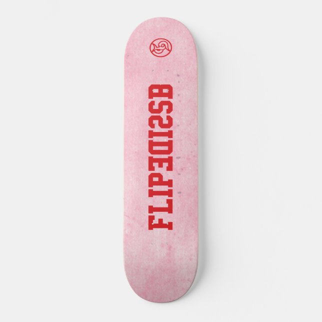 Skateboard Flip Side Pour Les Véritables Skateboarders (Recto)