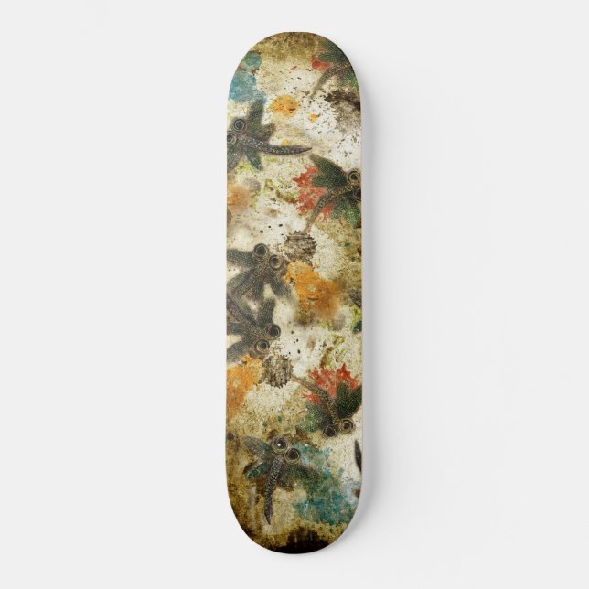 Skateboard Flit de libellule rustique (Recto)
