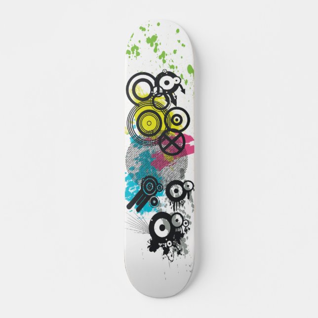 Skateboard Floc urbain (Devant)