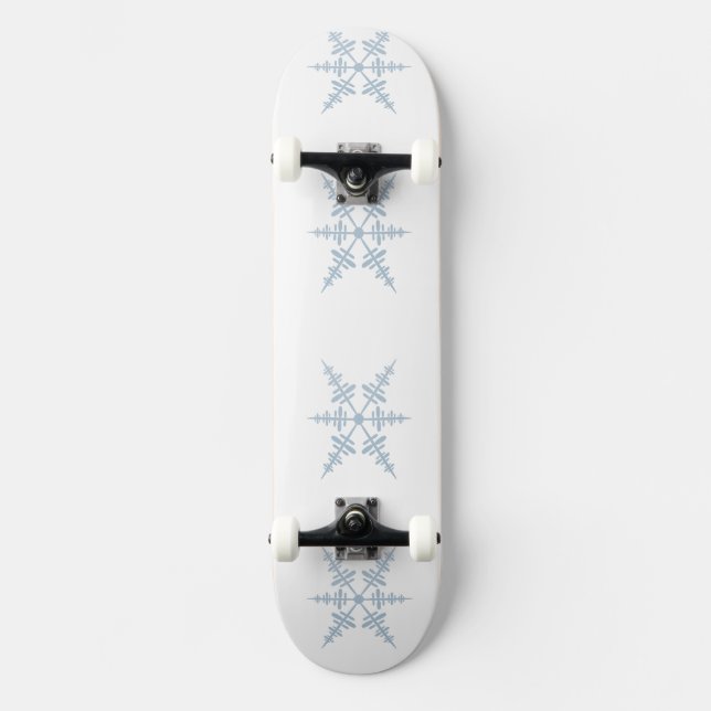 Skateboard Flocon de neige (Recto)