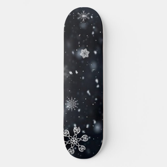 Skateboard Flocon de neige (Recto)
