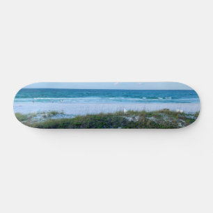 Skateboard Florida Beach Sunset Photo Beautiful Coastal