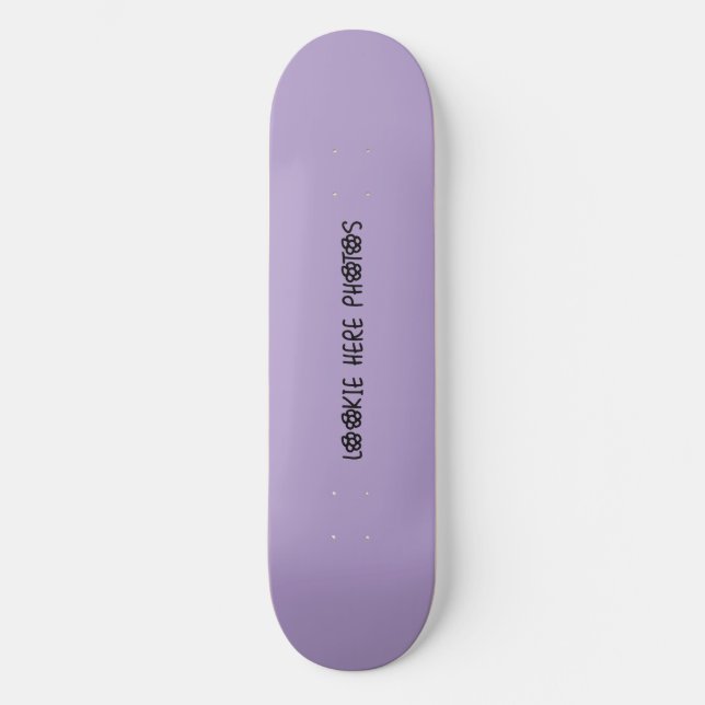 Skateboard Flower Power (Recto)