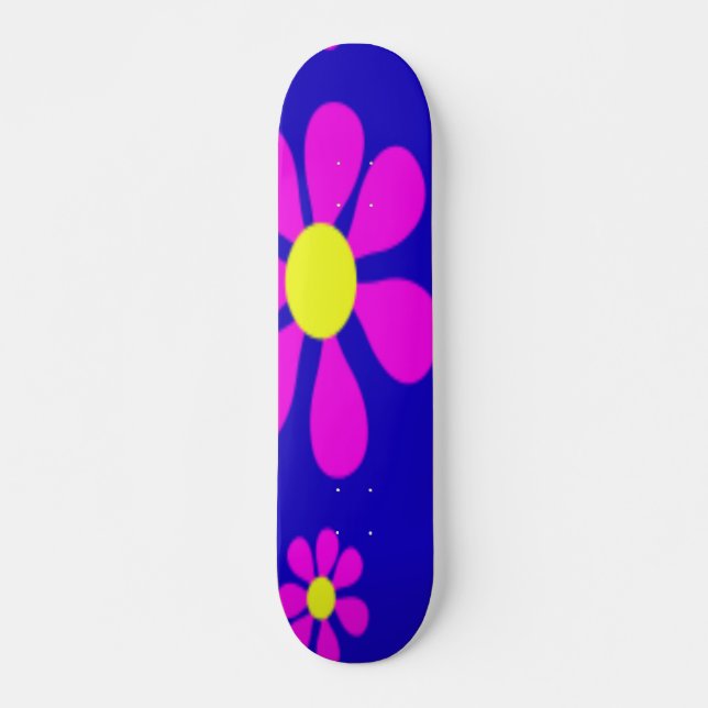 SKATEBOARD FLOWER POWER - JOLIS CADEAUX - JEUX (Devant)
