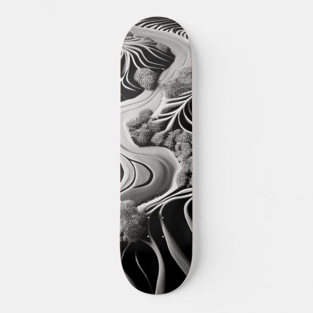 Skateboard Flux fractal (Recto)