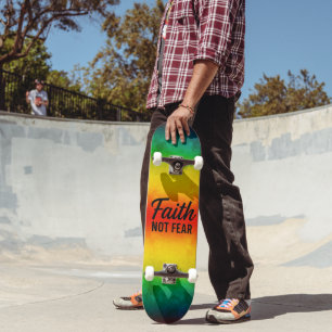 Skateboard Foi pas peur