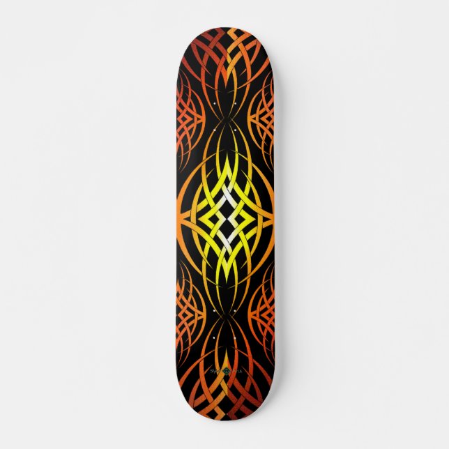 Skateboard Fond d'écran Eclipse ( Ombre lumineuse ) (Devant)