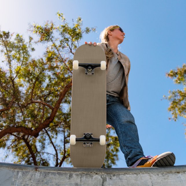 Skateboard Fond marron simple et calme à texture  (Extérieur 1)