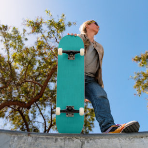 Skateboard Fond texturé turquoise calme et simple