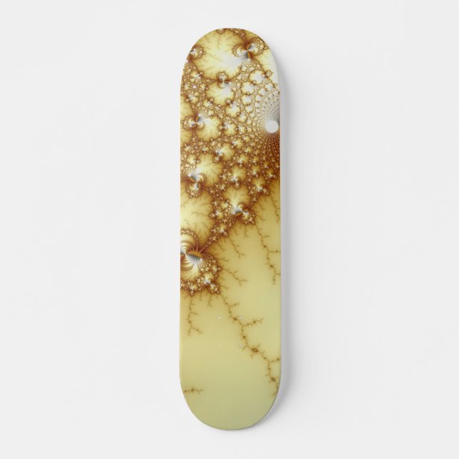 Skateboard Fools Gold - Art Fractal (Devant)