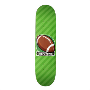 Skateboard Football sur les rayures vertes
