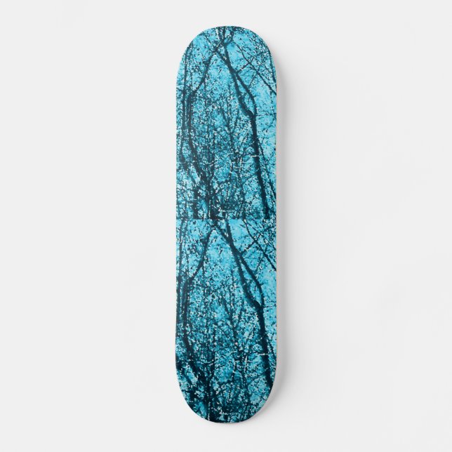 Skateboard Forêt dans Azure (Recto)