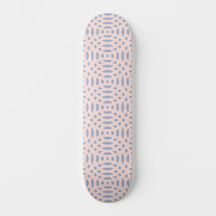 Skateboard formes circulaires motif transparent