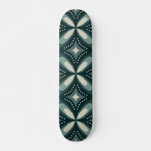 Skateboard formes vertes rétro