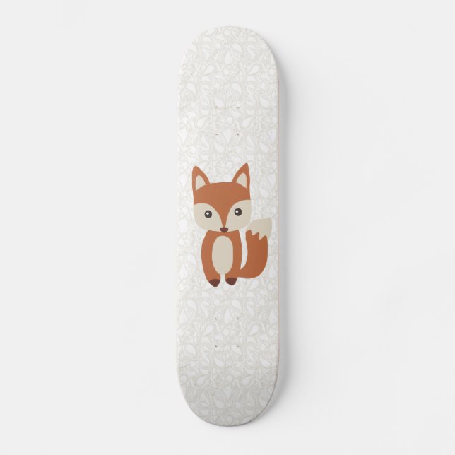 Skateboard Fox mignon de bébé (Recto)