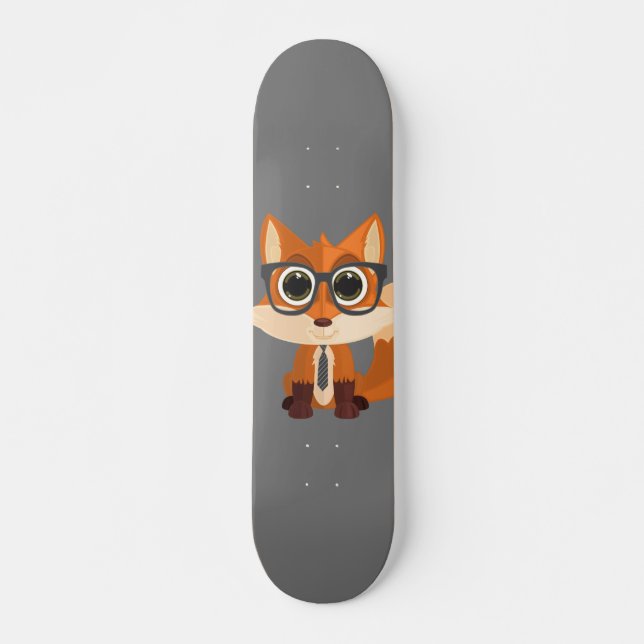 Skateboard Fox Nerd (Devant)