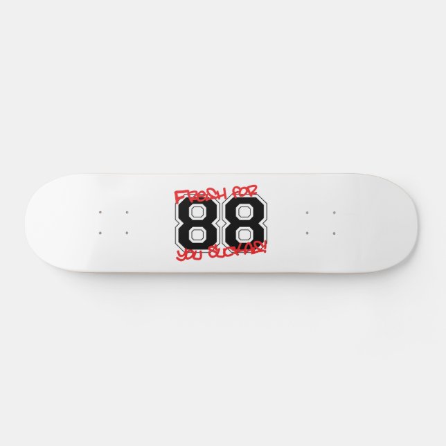 Skateboard Frais pour '88 (Horz)
