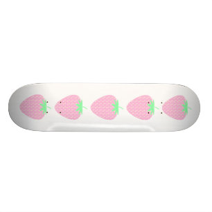 Skateboard Fraise assez rose