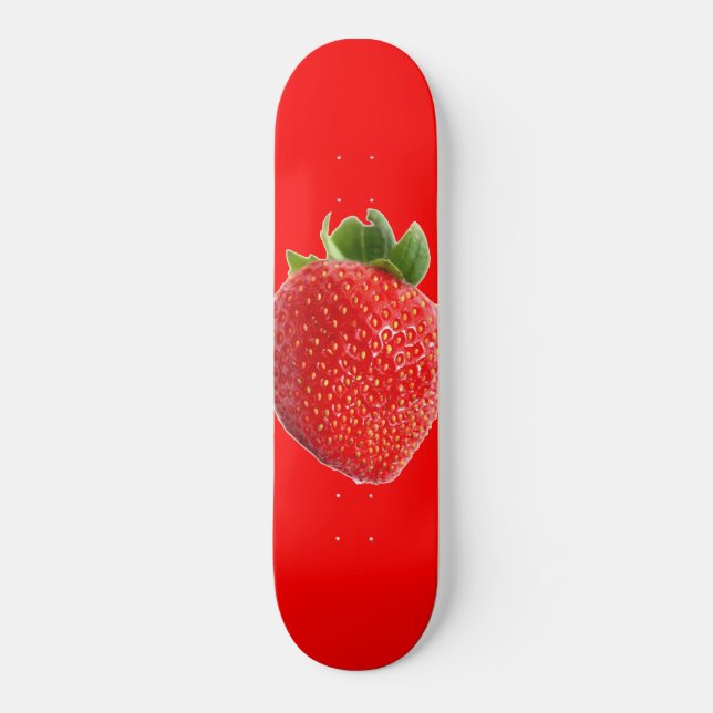 Skateboard Fraise d'été (Recto)