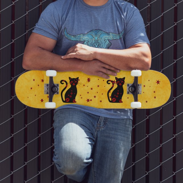 Skateboard Français : Carte de ski Bonne Soiree (Extérieur 3)
