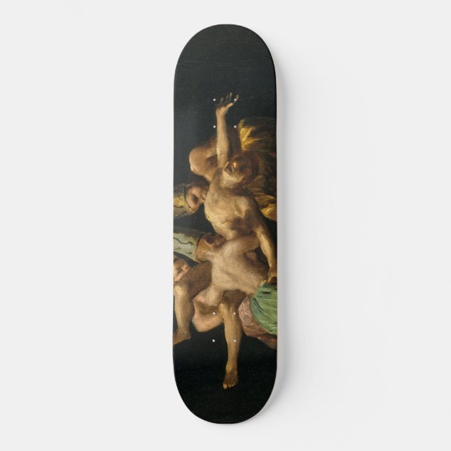 Skateboard Francisco de Goya Vol de sorcières 1798 (Recto)