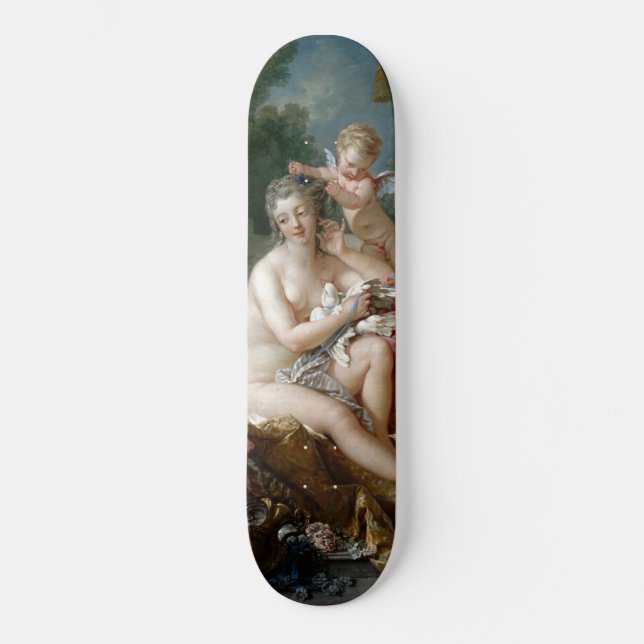 Skateboard François Boucher La Toilette de Vénus rokoko art (Recto)