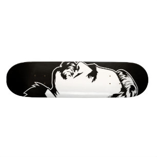 Skateboard Frederich Nietzsche Portrait Mousepad