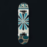 Skateboard Frise Indigo II non embellie<br><div class="desc">Décorations pour la maison</div>