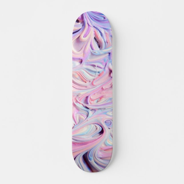 Skateboard Frosting crémeux Pastel (Devant)
