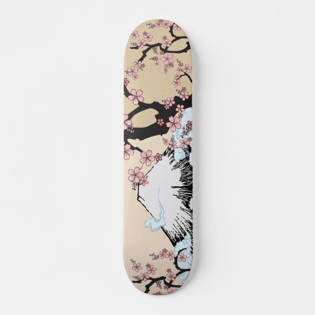 Skateboard Fuji et Sakura : (Devant)