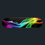 Skateboard fumée d'arc-en-ciel<br><div class="desc">lueur fluorescente</div>