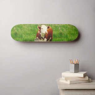 Skateboard Funny Ironic Cow 4André