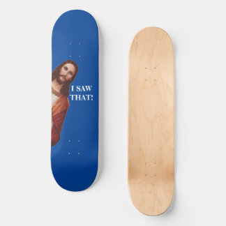 Skateboard Funny Religieux Jésus Mème chrétien