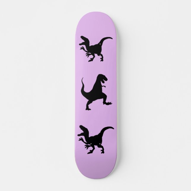 Skateboard FUNNY T-REX DINO Skateboards (Devant)