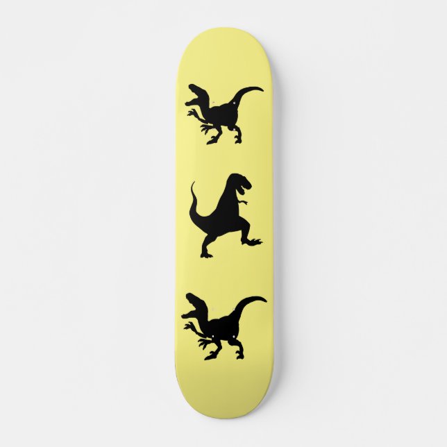Skateboard FUNNY T-REX DINO Skateboards (Devant)
