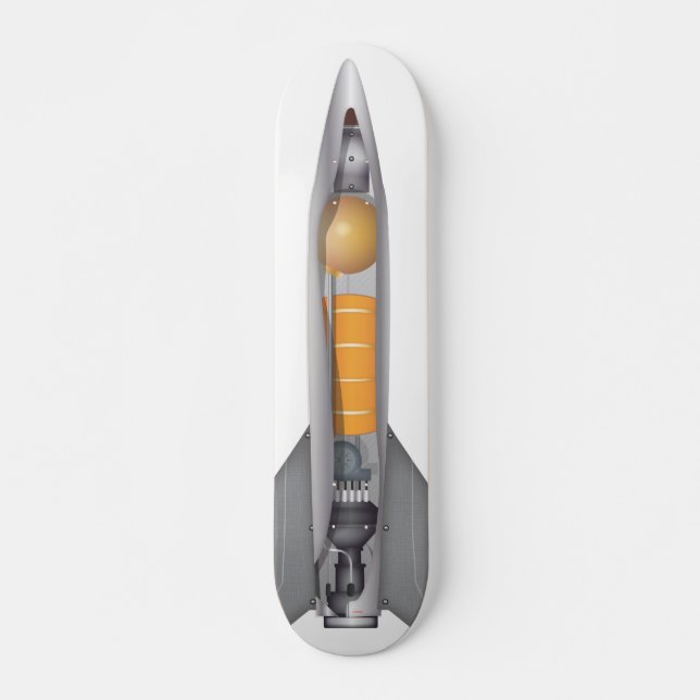 Skateboard Fusées (Devant)