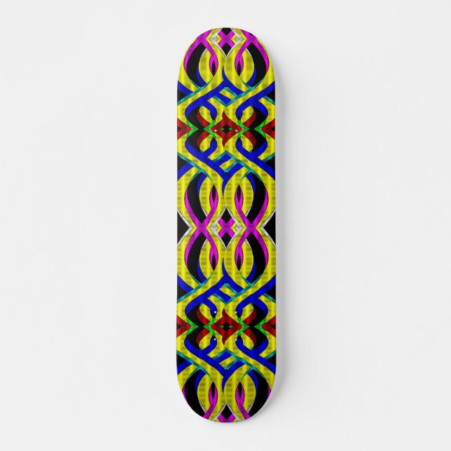 Skateboard Fusion arc-en-ciel (Pont de skateboard) (Devant)