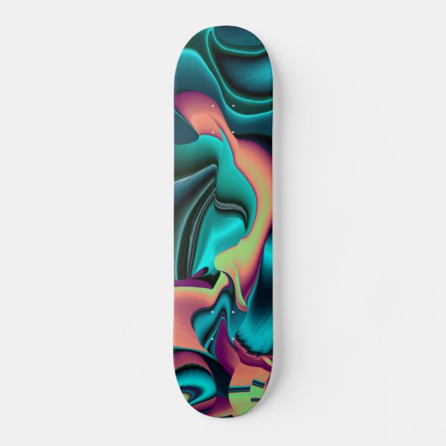 Skateboard futuristich, Abstrakt (Recto)