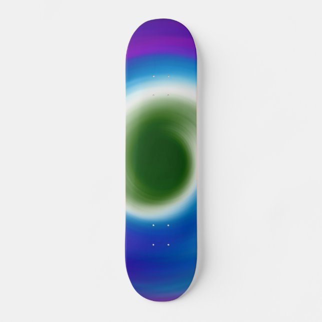 Skateboard Galaxie Art Abstrait 4 (Recto)