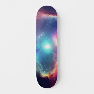 Skateboard Galaxie Céleste Espace
