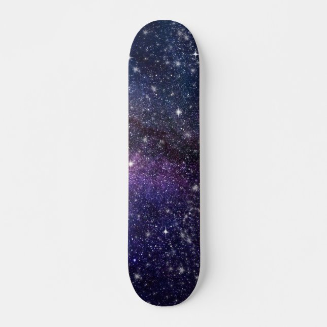 Skateboard Galaxie, Univers, Hommes & Femmes, Motif spatial (Devant)