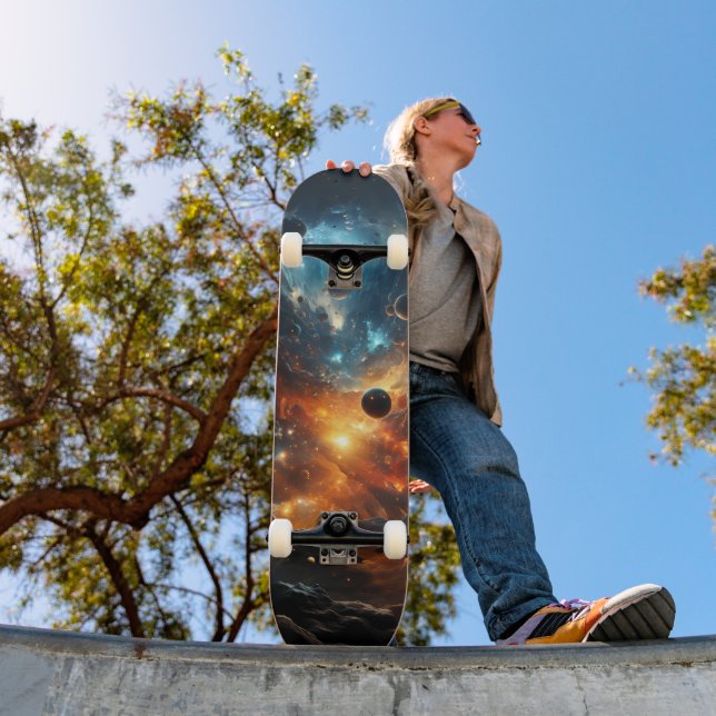 Skateboard Galaxy AI (Extérieur 1)