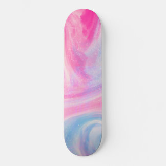 Skateboard Galaxy Marble