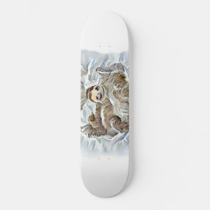 Skateboard Galerie de Sacs fourre-tout de peinture Sloth Wrap