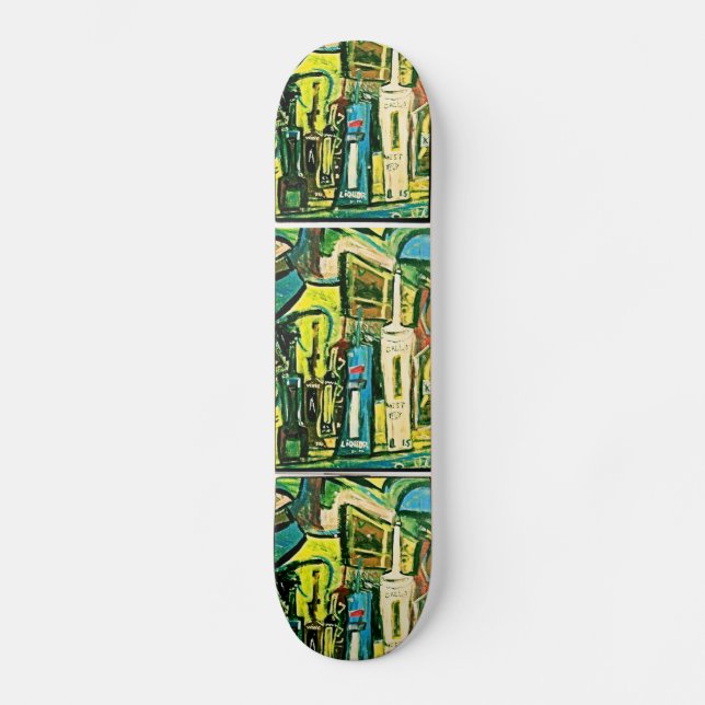 SKATEBOARD GALLO WEST (Recto)