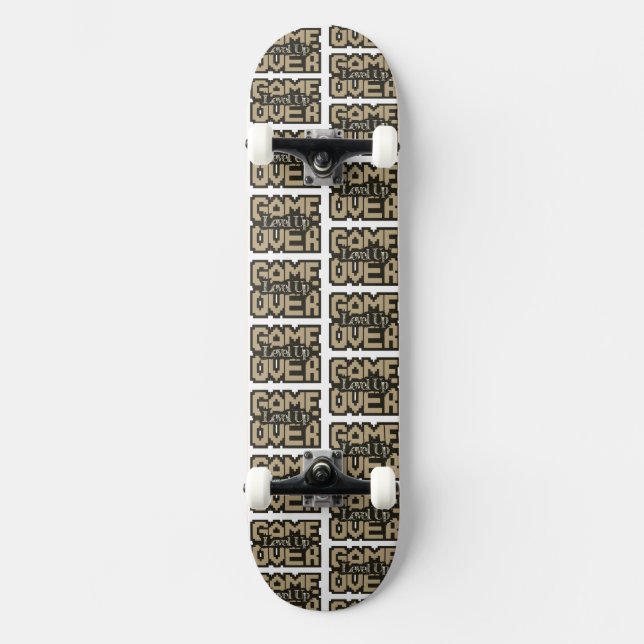 Skateboard Game Over, Level Up : Aventure rétro en sandbox à  (Recto)