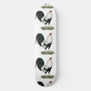 Skateboard Gamecock argenté