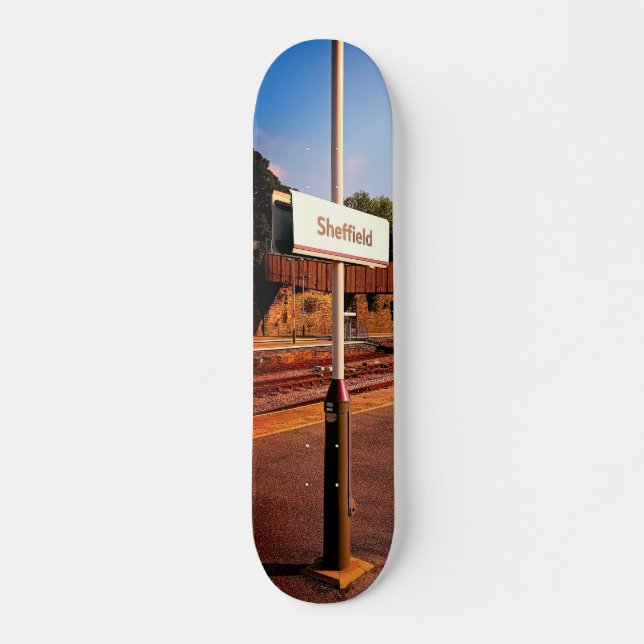 Skateboard Gare de Sheffield (Devant)