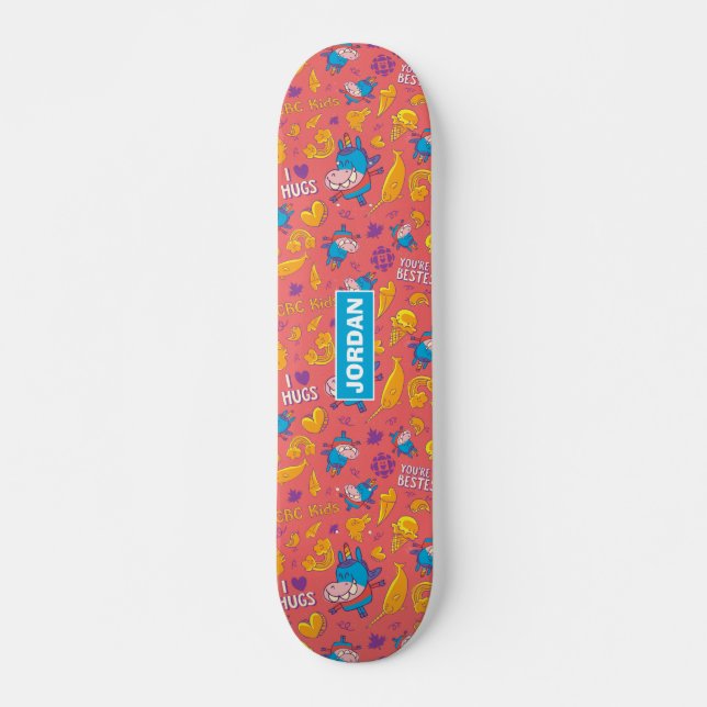 Skateboard Gary Pattern (Devant)