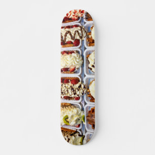 Skateboard gaufre belge